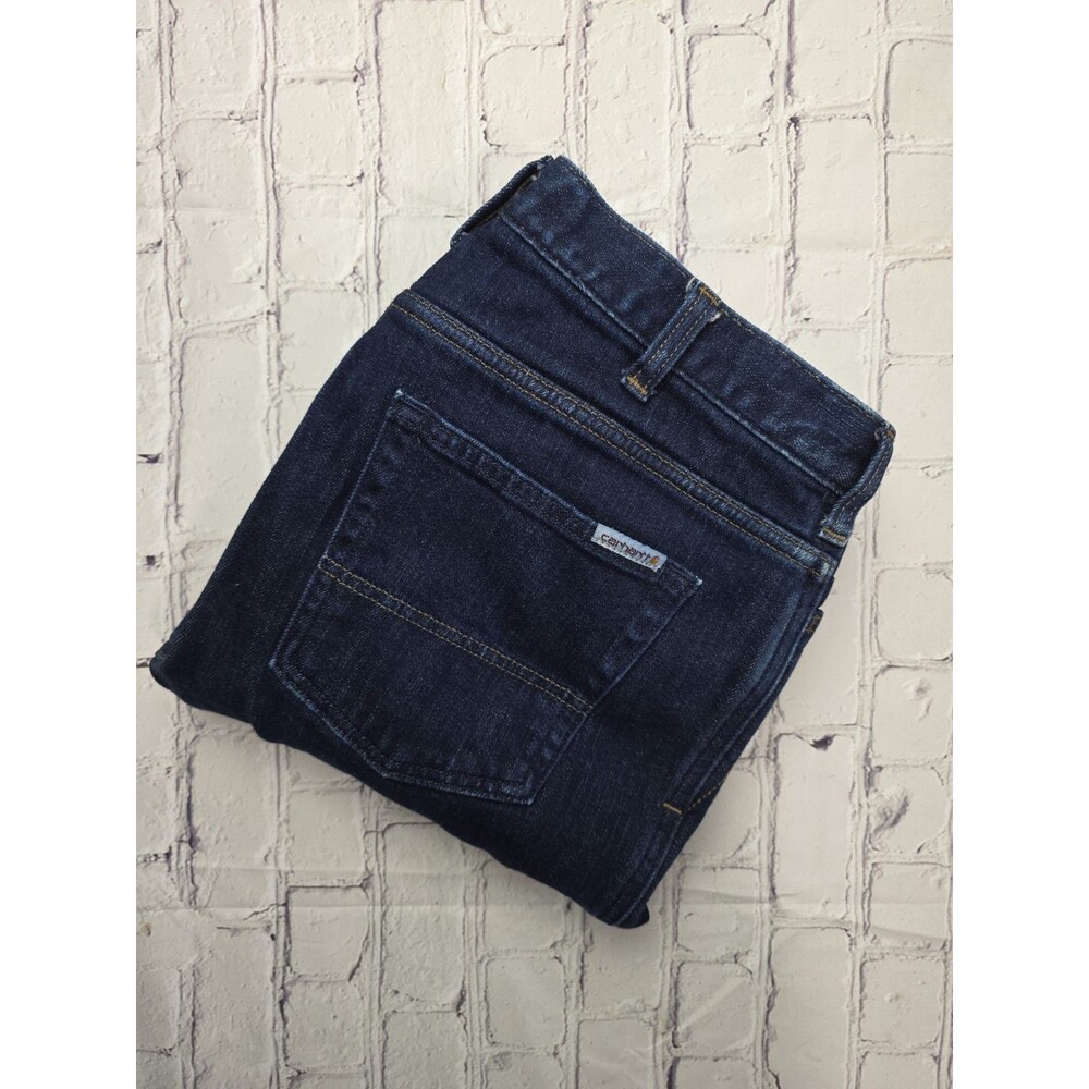Carhartt Women's Sz 4 Original Fit Straight Leg Denim  Jean's